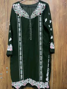 Green Pakistani Suit Set