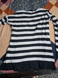 Women's Striped Sweater Top