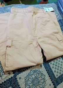 kid's Khaki Cargo Pants 👖