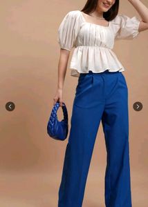 Chic Cream Puff Sleeve Top
