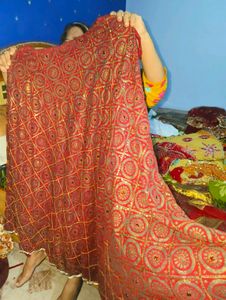 maroon lehenga choli with dupatta set