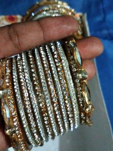 Zercon Stone Work Bangles Set