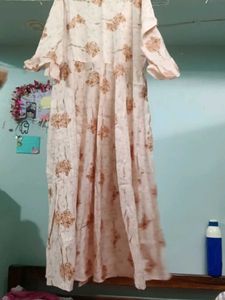 Elegant Floral Print Maxi Dress