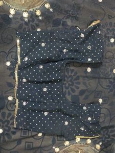 Embellished Georgette Saree