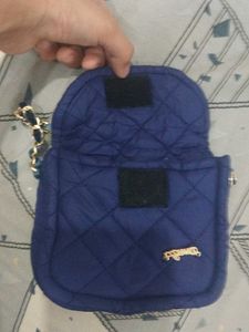 exotic blue Clutch bag