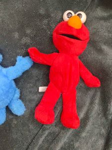 Elmo &amp; Cookie Monster Plush Toys