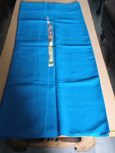 blue  saree Material Fabric