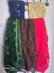 Net Dupattas - Set of 5