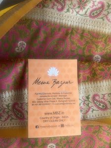 Brand New Banarsi silk With Zari