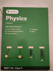 Unacademy Physics Volume 1,2,3,4 Book