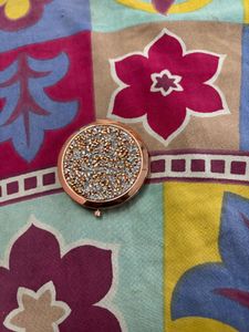 Rose Gold Compact Mirror