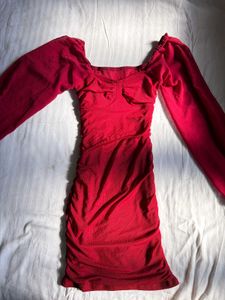 BIRTHDAY RED DRESS
