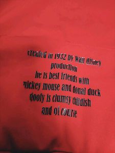 Red Goofy Mickey's Revue Hoodie