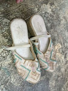 Embellished Ethnic Flats