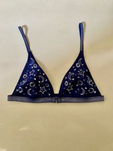 Lace &amp; Celestial Print Bras 2(vs panty free)