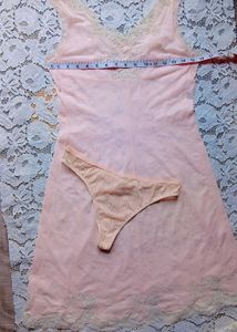 Lace Trimmed Camisole Slip