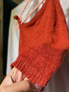 Forever21 Orange Knit Tank Top