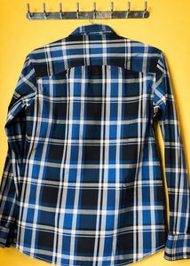 Ucla Men's Plaid Long Sleeve Checked Shirt