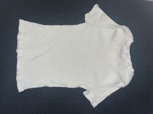 Ribbed Knit Short Sleeve Top