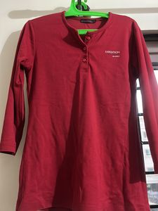 Red Cotton Tshirt