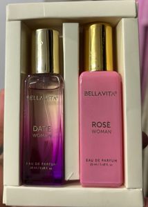 Bella Vita Luxury Perfume Set (Date & Rose)