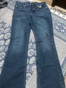 Levi's Flared Blue Denim Jeans