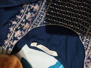 Beautiful Navy Blue anarkali
