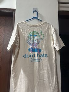 Cream Graphic T-Shirt