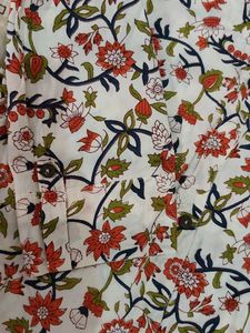 Floral Print Kurta with palazzo pants