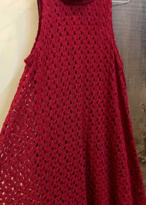 Beautiful Crochet Mini Dress