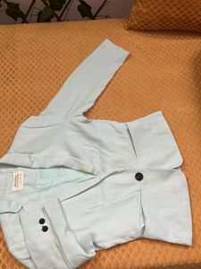 Bershka Light Blue Blazer