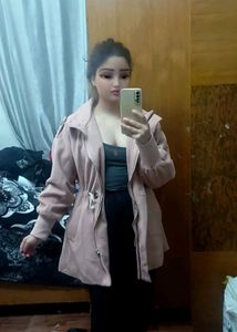 Coat Peach Pink