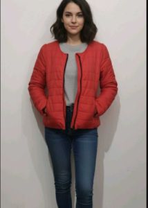 Red Puffer Jacket