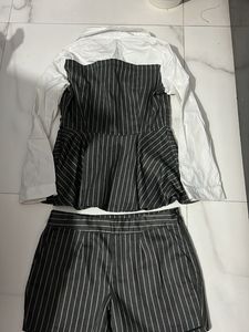 Chic Pinstripe Co-ord Set