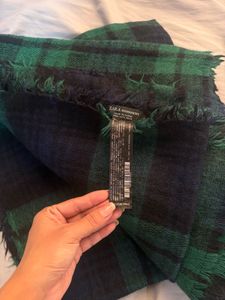 Zara warm Plaid Scarf