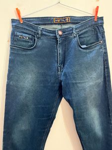 Men's Dark Wash Denim Jeans
