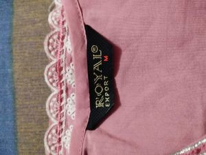 Pink Embroidered Kurta Set(new)