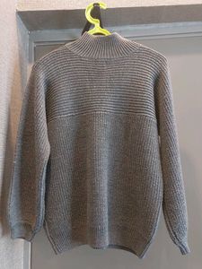 Chic Grey Sweater