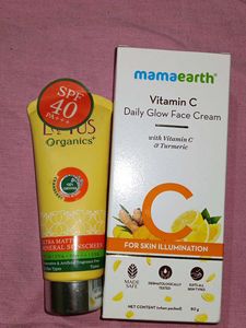 Mamaearth Vitamin C Daily Glow Face Cream SPF 40
