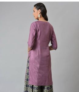 Elegant Purple Kurta