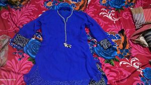 Elegant Blue Kurta