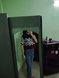 knitted crop top