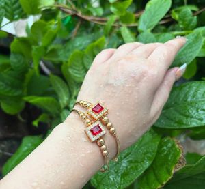 set of 2 Elegant Gold Bangles