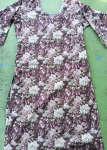 Floral Kurta Set (kurti+pant)