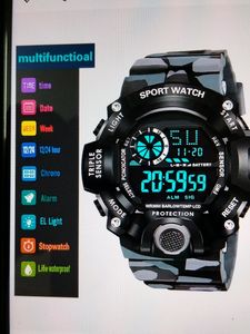 Sports Watch (Grey) (Copy Of G-Shock)