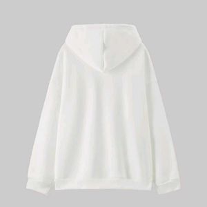 Savana white graphic hoodie