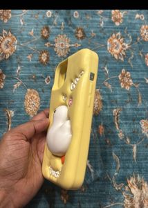 3 Cute Floral iPhone 15 Case with Rhinestones