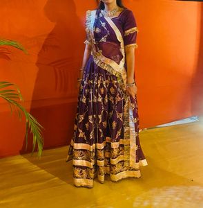 Beautiful Purple Lehenga Choli