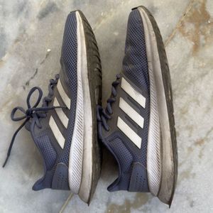 Adidas Grey Running Shoes