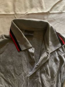 Grey Polo T-Shirt